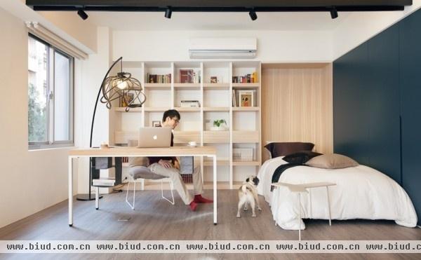 黑白简约的魅力 台湾智能现代化公寓（组图）