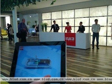 中国国际家具展览会开幕 展销用上IPAD