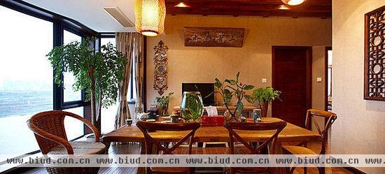 东南亚风格家居 古韵自然木质感家具