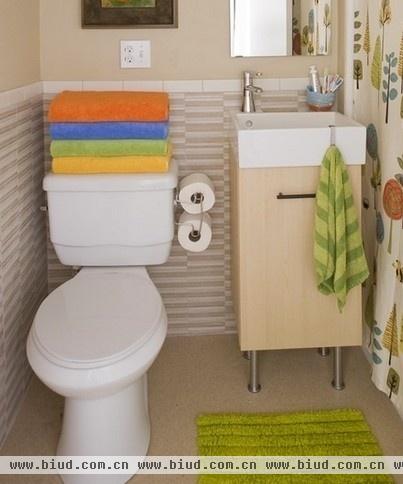 卫生间装修效果图 小面积卫浴空间（组图）