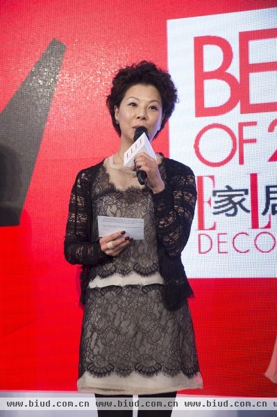 赫斯特媒体广告集团中国区出版总经理杨绣丽女士致欢迎辞