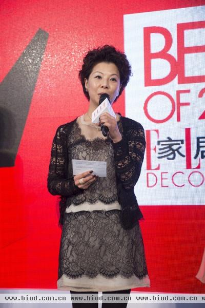 赫斯特媒体广告集团中国区出版总经理杨绣丽女士致欢迎辞