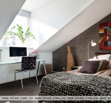 天然材质创造 90平装瑞典顶层奢华公寓
