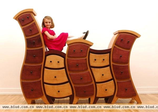 想不到的原木造型 可爱呆萌的家具让你爱不释手