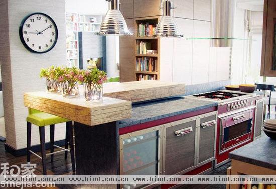 厨房格局多变化 开放式设计扩容空间 