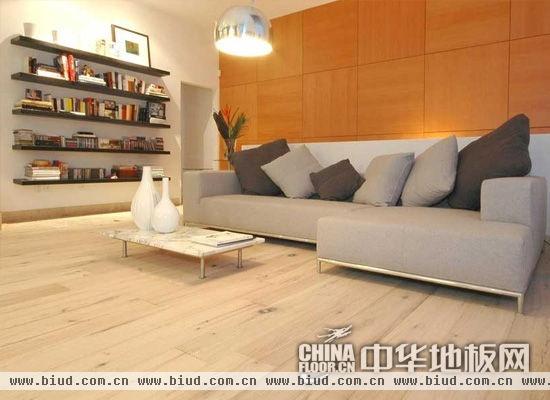 木地板设计简约客厅