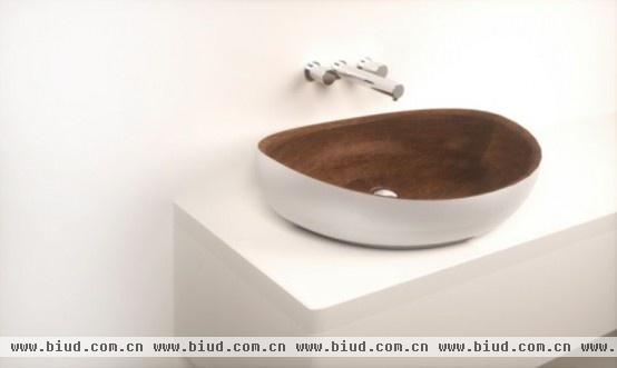 陶瓷加木材 创造卫浴产品新可能