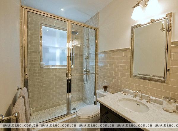 卫浴间瓷砖铺贴效果图 拼出自己的专属的浴室
