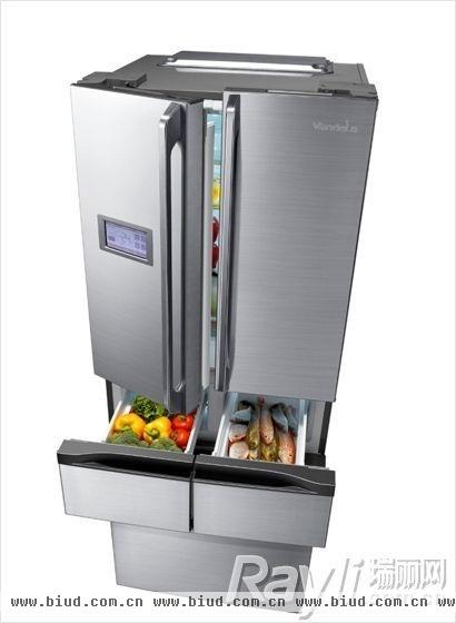 美的BCD-370WTPVA多开门冰箱