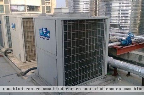广州天虹宾馆空气源热泵热水工程