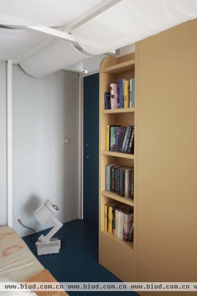 摩登杂志风巧布置 法国40平公寓设计(组图)