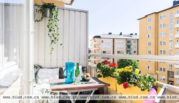 瑞典斯德哥尔摩41平米清幽小公寓设计(组图)