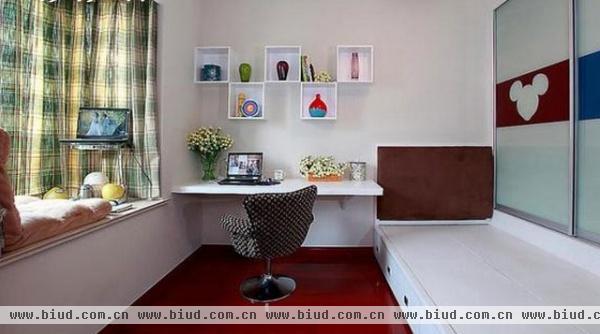 时尚大气三居室 客厅茶镜设计电视背景墙(图)