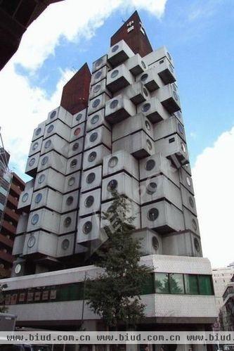 140个胶囊凑成大厦 看40年前日本人如何蜗居
