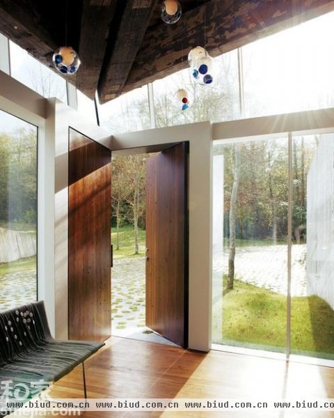 8类木质门设计 室内空间界定的虚与实