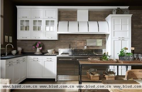 厨房设计 木材金属石材混搭出独特风格(组图)