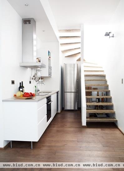楼梯间改造厨房效果图图片