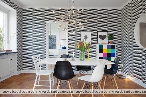 哥德堡清新风格设计 木地板打造完美公寓(图)