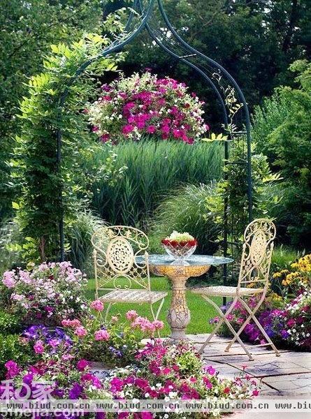 情调花园对坐饮茶 漫享美好下午茶时光（图）
