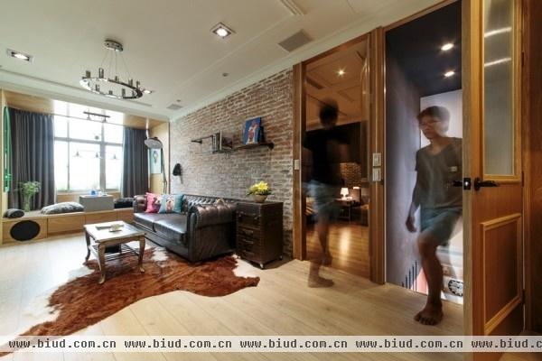 台湾高雄67平米设计者的家 发掘灵感的好去处