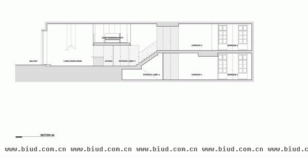 魅力与风华：VW+BS设计的典型伦敦公寓(组图)