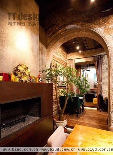 后现代的时尚 老上海情调复古餐厅