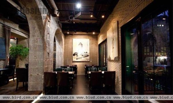 后现代的时尚 老上海情调复古餐厅