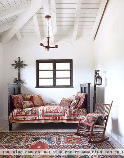 家居装饰的悠美语言 民族风情地毯