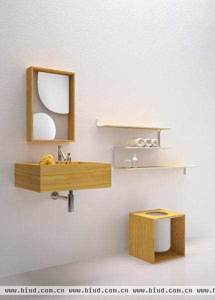 木质简约设计 卫浴产品欣赏