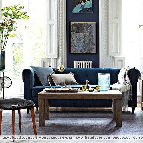 延续舒缓的视觉体验 宁静蓝让家具更亲人