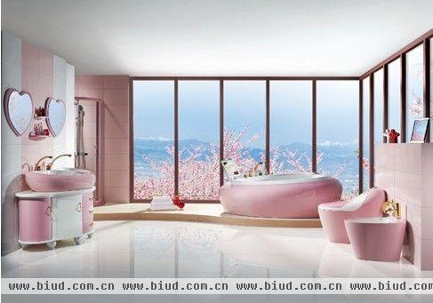 惠达产品在设计中尽显浪漫温馨，使我们的卫浴生活无时不有温馨感受