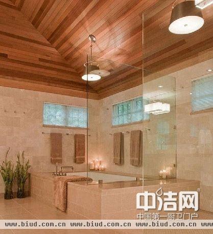 日式淡雅风格卫浴装修效果图 成就清新格调