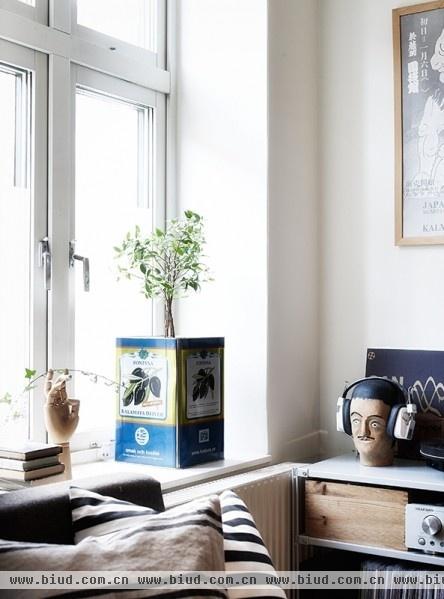 瑞典56平深色公寓改造 小户型的深色逆袭主义