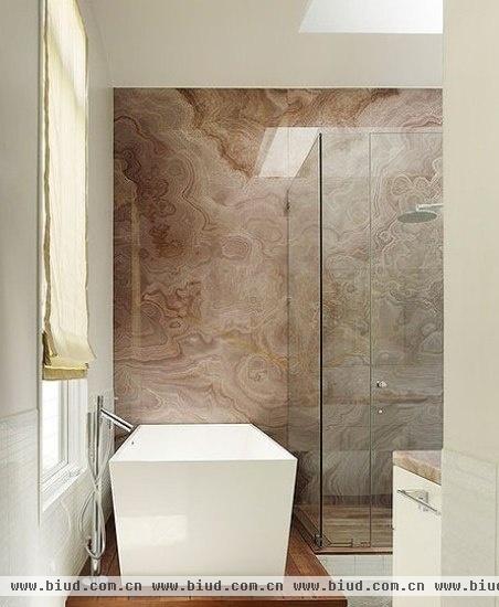 大理石瓷砖魔幻拼贴 打造独特魅力卫浴间
