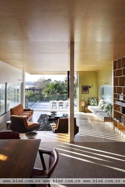 超现代居住空间 新西兰水磨石造就的优雅住宅