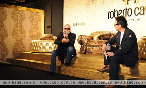 国际著名室内设计大师梁志天与意大利顶级设计师Roberto Cavalli跨界对话