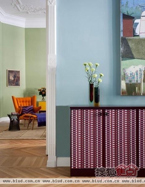 柏林彩色艺术公寓 用色彩打造不一样的家居