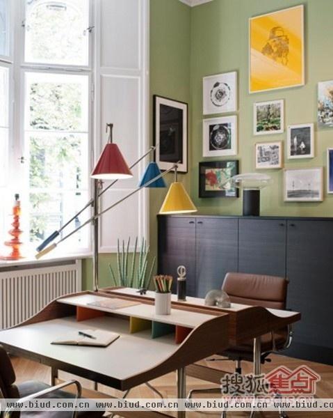 柏林彩色艺术公寓 用色彩打造不一样的家居