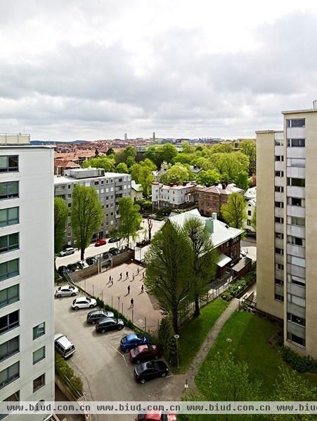 瑞典50平米百变单身公寓