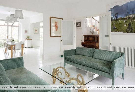 优雅的白色家居设计 简欧英伦风格家