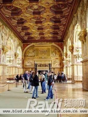 拿破仑皇宫－枫丹白露宫铺装的米兰风格拼花地板