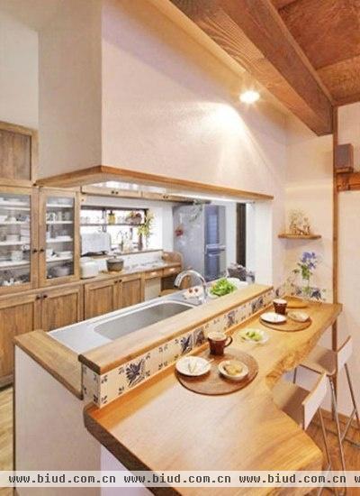 日式开放厨房小空间大利用