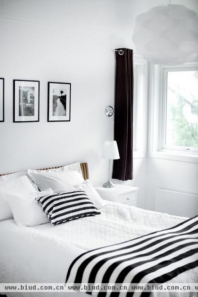 经典之色系列 19款黑白卧室完美搭配设计