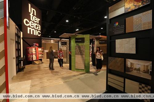 Interceramic美国展厅、美国国际瓷砖和石材展Coverings上的展位