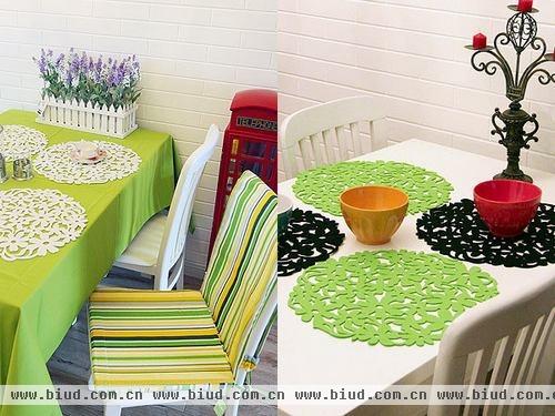餐垫的利用让你的用餐气氛更上一层楼