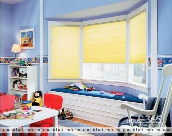 儿童房飘窗装修效果图 阳光儿童房