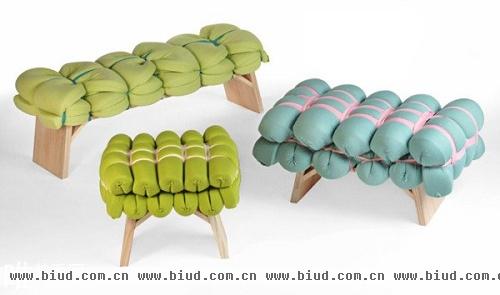 沙发形态自己做主 捆绑式海绵创意与实用十足【3】