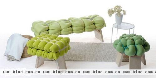 沙发形态自己做主 捆绑式海绵创意与实用十足【2】