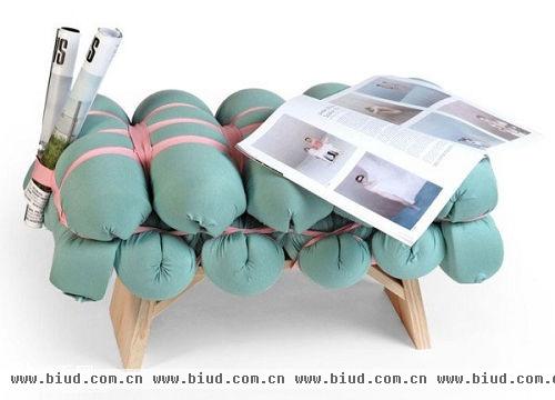 沙发形态自己做主 捆绑式海绵创意与实用十足【8】
