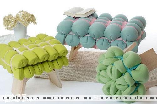 沙发形态自己做主 捆绑式海绵创意与实用十足【12】